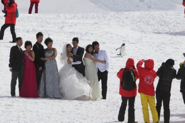 China started commercial flights to Antarctica