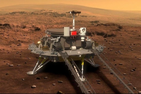 China says Martian rover takes first drive on surface of Red Planet